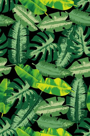 绿植树叶印花华亿平台图片