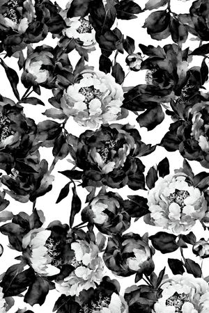 洋阳---花卉印花华亿平台图片