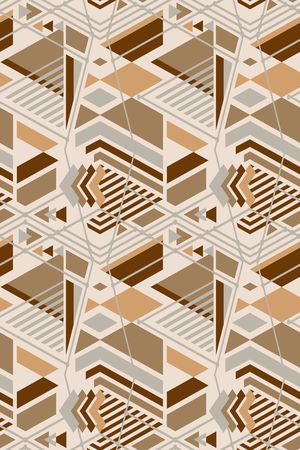 线条印花华亿平台图片