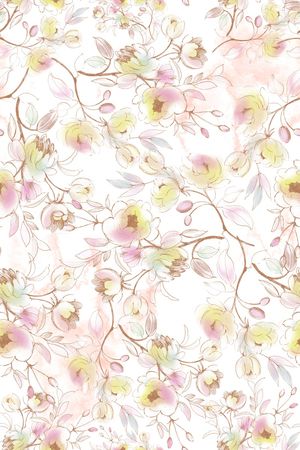 水彩印花华亿平台图片