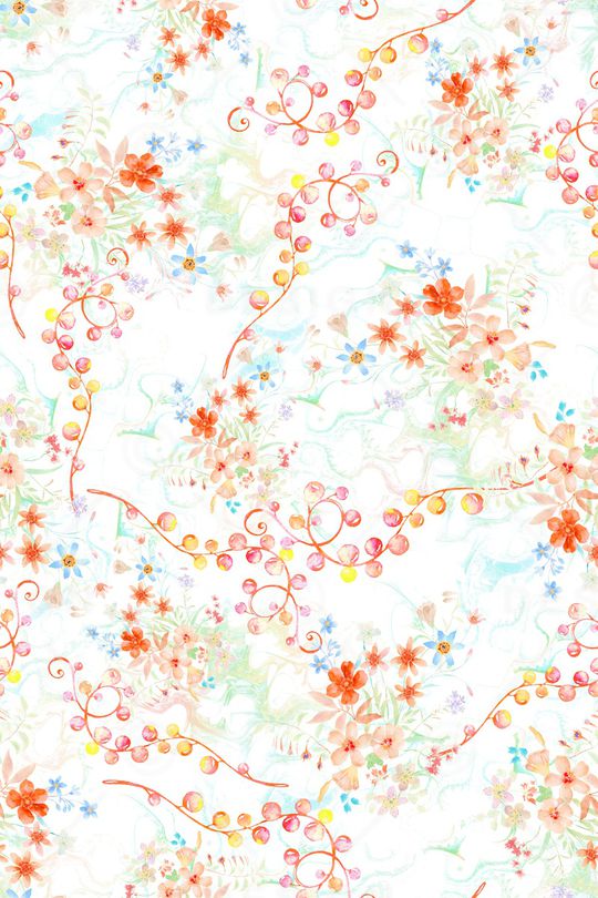 水彩印花华亿平台图片