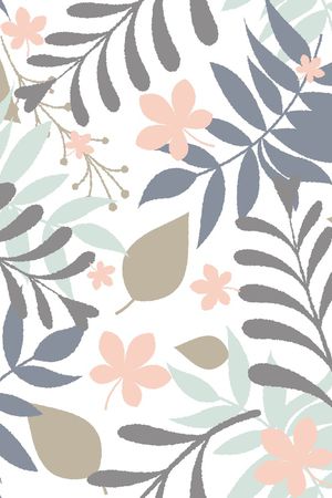 几何花卉印花华亿平台图片