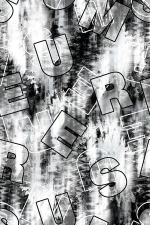 字母印花华亿平台图片