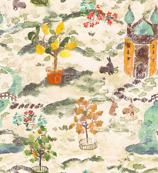 狐狸印花华亿平台图片