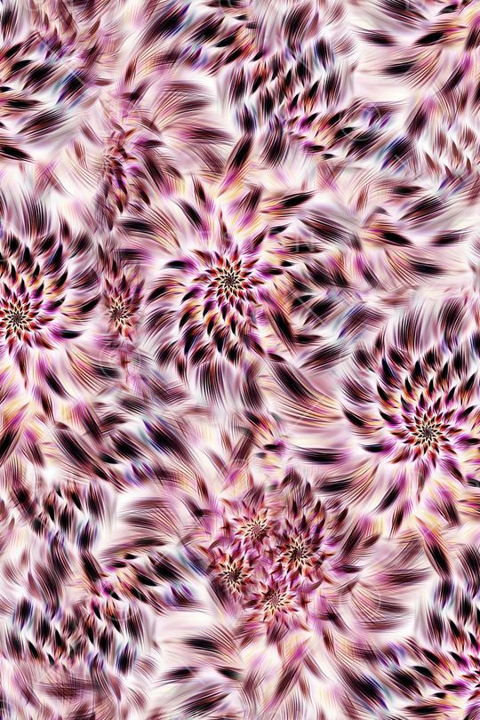 抽象印花华亿平台图片