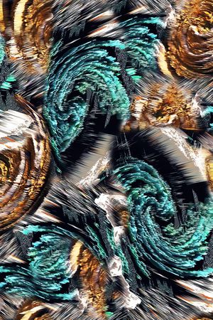 抽象印花华亿平台图片