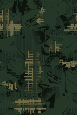 抽象印花华亿平台图片