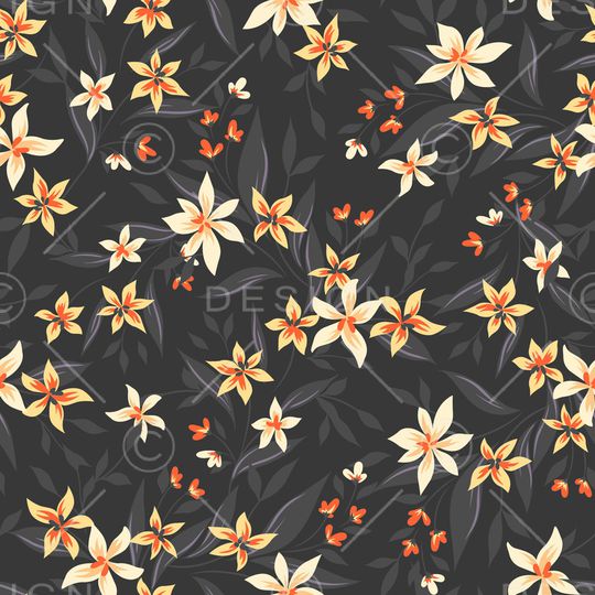 绿植树叶印花华亿平台图片