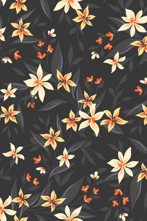 绿植树叶印花华亿平台图片