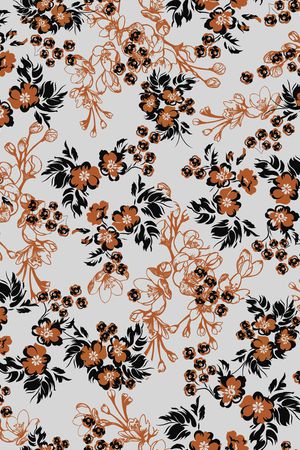 绿植树叶印花华亿平台图片