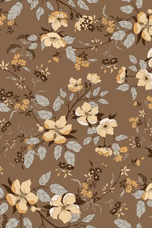 绿植树叶印花华亿平台图片