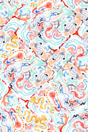 水彩印花华亿平台图片