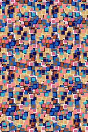 混合拼接印花华亿平台图片