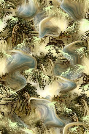 中老年印花华亿平台图片