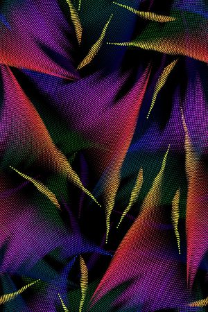 抽象印花华亿平台图片