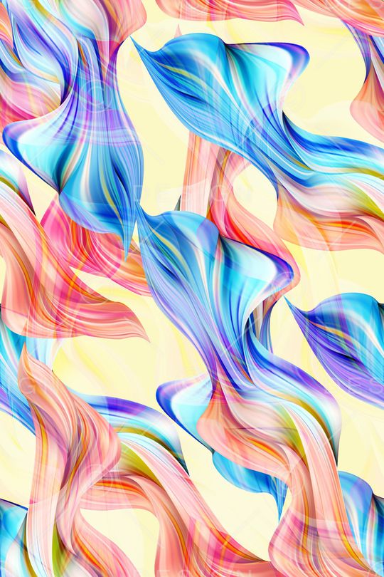 小清新印花华亿平台图片