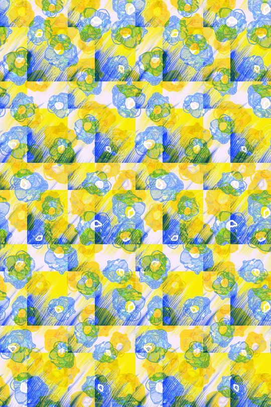 小清新印花华亿平台图片