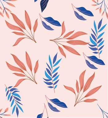 水彩花卉印花华亿平台图片