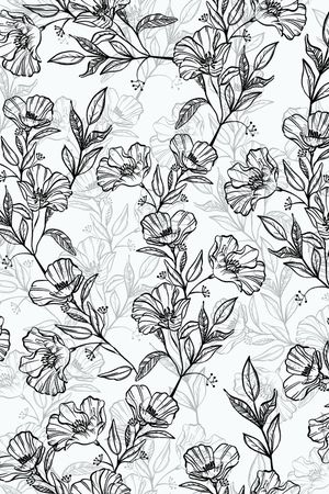 线条花印花华亿平台图片