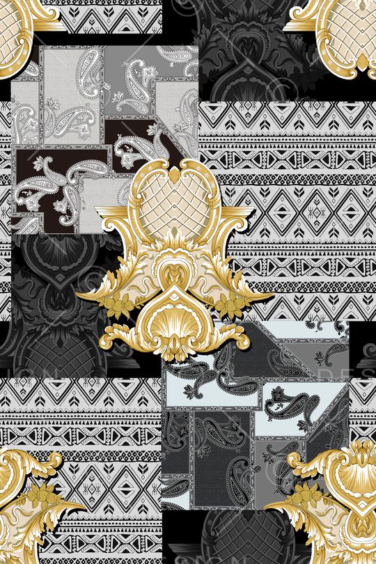 欧式花卉印花华亿平台图片