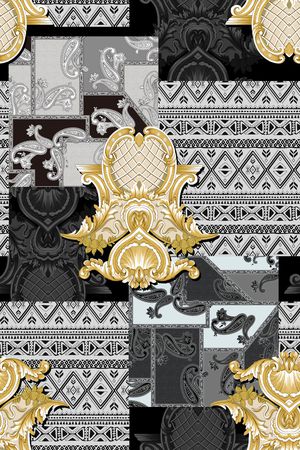 欧式花卉印花华亿平台图片