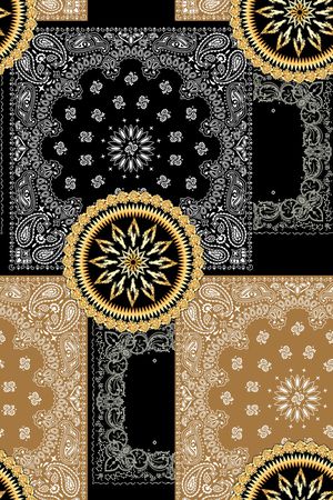 曼陀罗印花华亿平台图片