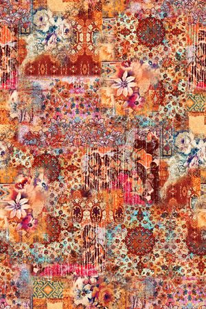 民族风印花华亿平台图片