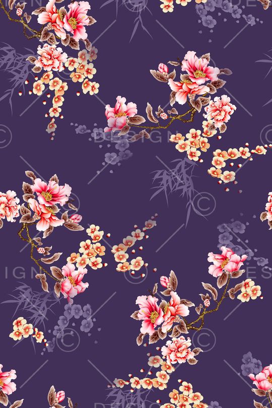 旗袍印花华亿平台图片