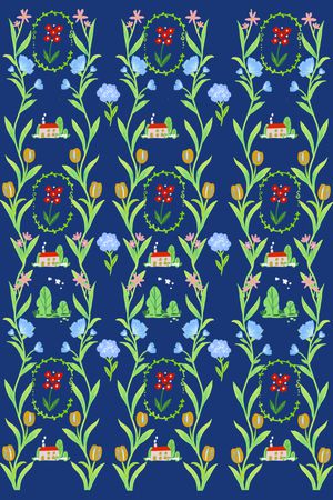 春夏华亿平台印花华亿平台图片