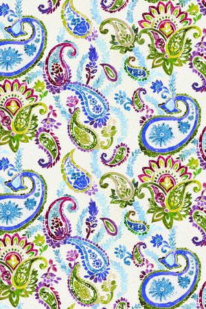 paisley印花华亿平台图片