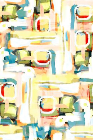 抽象印花华亿平台图片