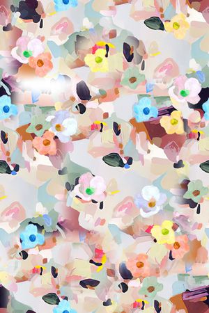 小清新印花华亿平台图片