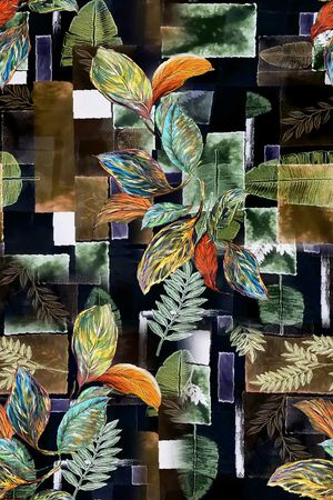 中老年印花华亿平台图片