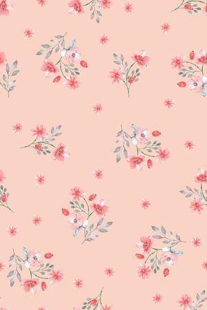 小清新印花华亿平台图片