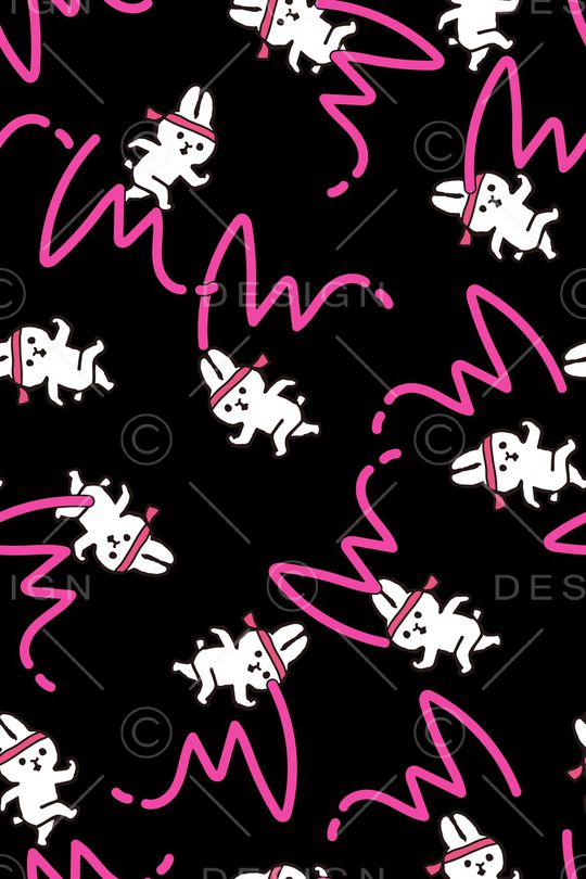 兔子印花华亿平台图片