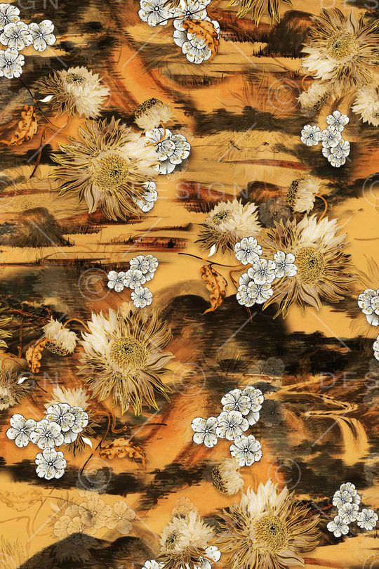 中国风印花华亿平台图片