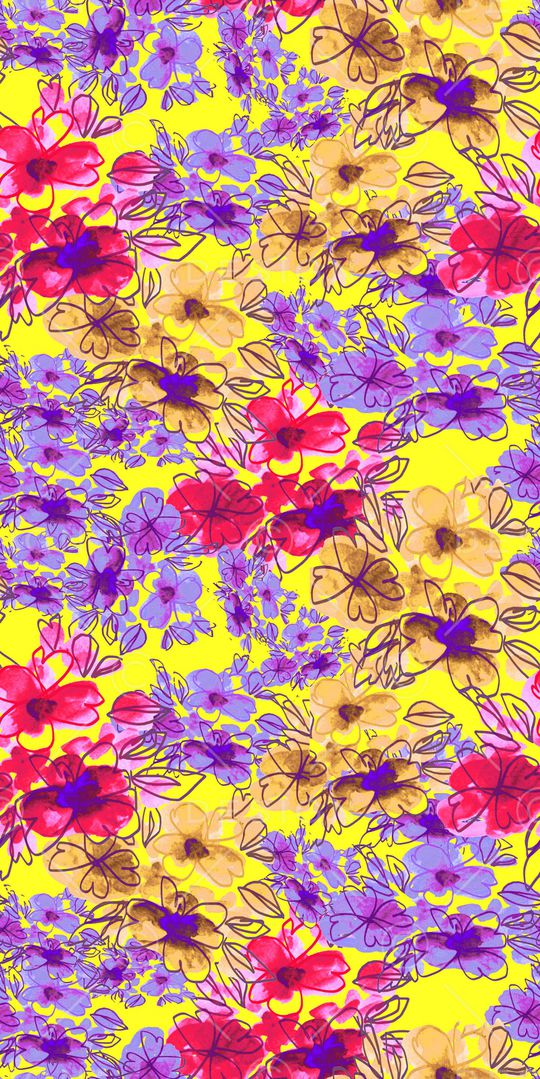 线条花印花华亿平台图片