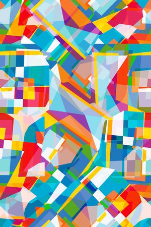 抽象印花华亿平台图片