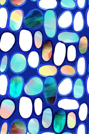 几何印花华亿平台图片