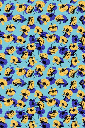 小清新印花华亿平台图片