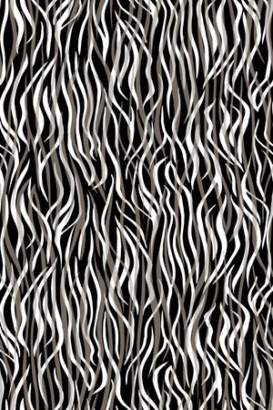 斑马纹印花华亿平台图片