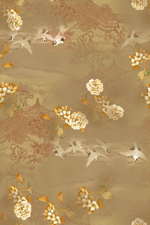 香云纱印花华亿平台图片