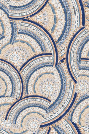 条纹印花华亿平台图片