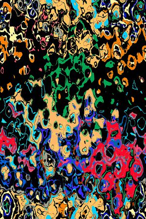 抽象印花华亿平台图片