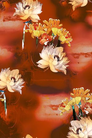 香云纱印花华亿平台图片