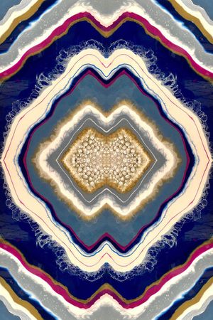 条纹印花华亿平台图片