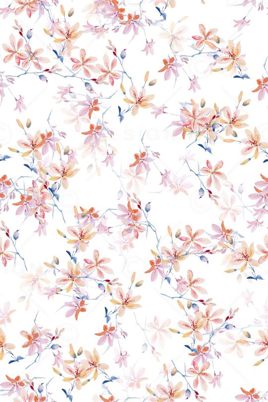 小清新印花华亿平台图片