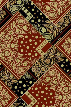 民族风印花华亿平台图片