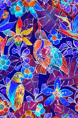 水彩印花华亿平台图片