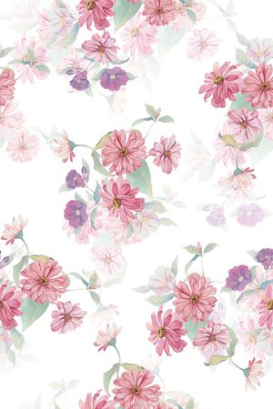 小清新印花华亿平台图片